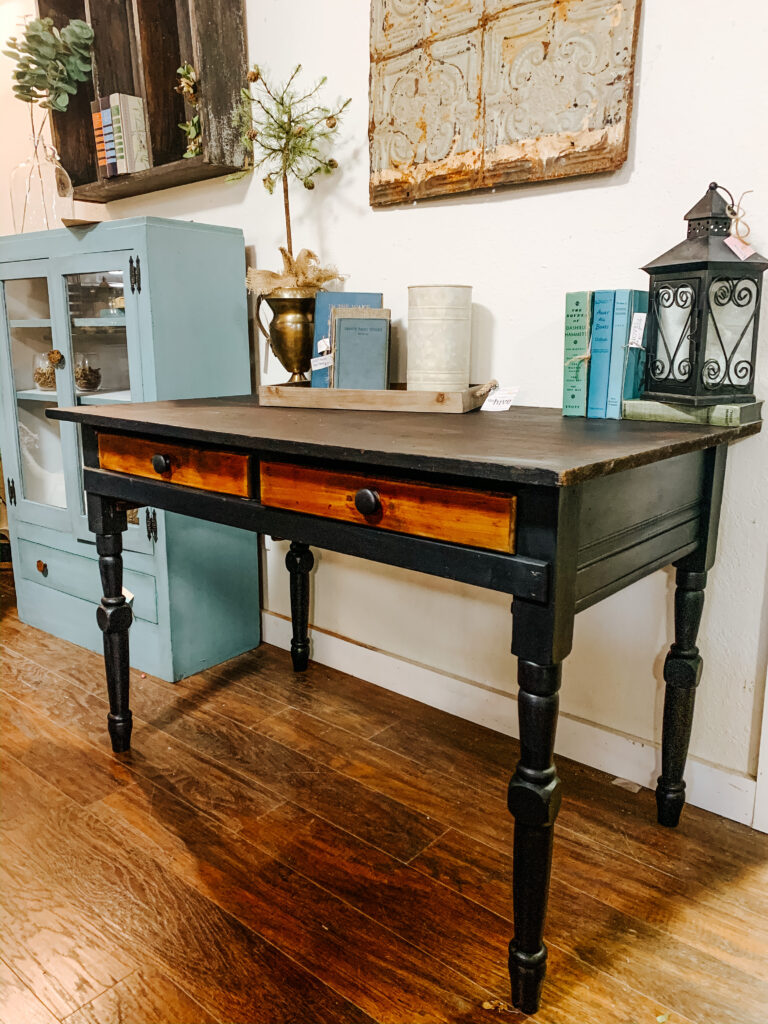 Refinished primitive desk